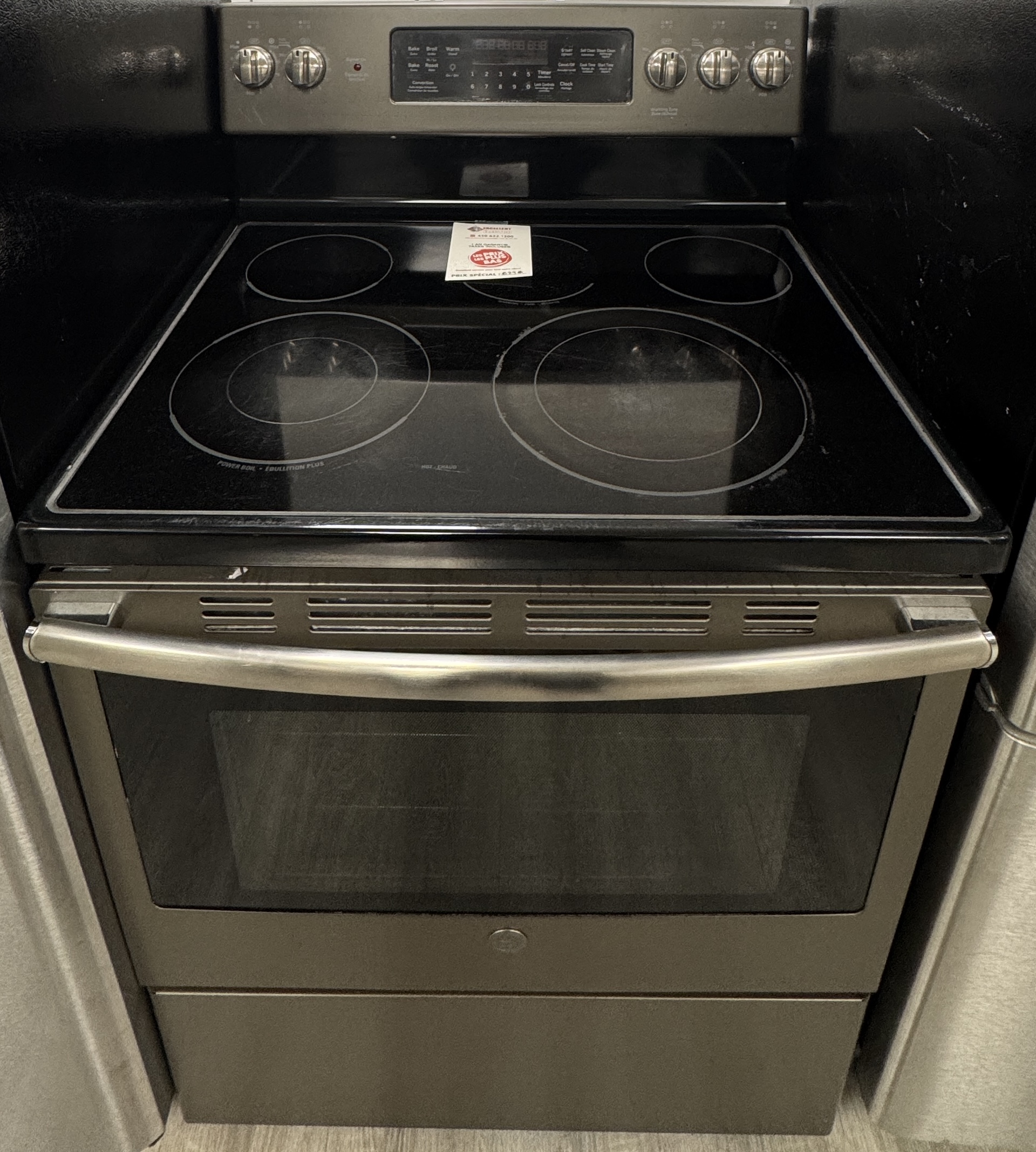 GE - 30'' Stove - Stainless Steel - Ceramic Glace - Refurbished - 31006