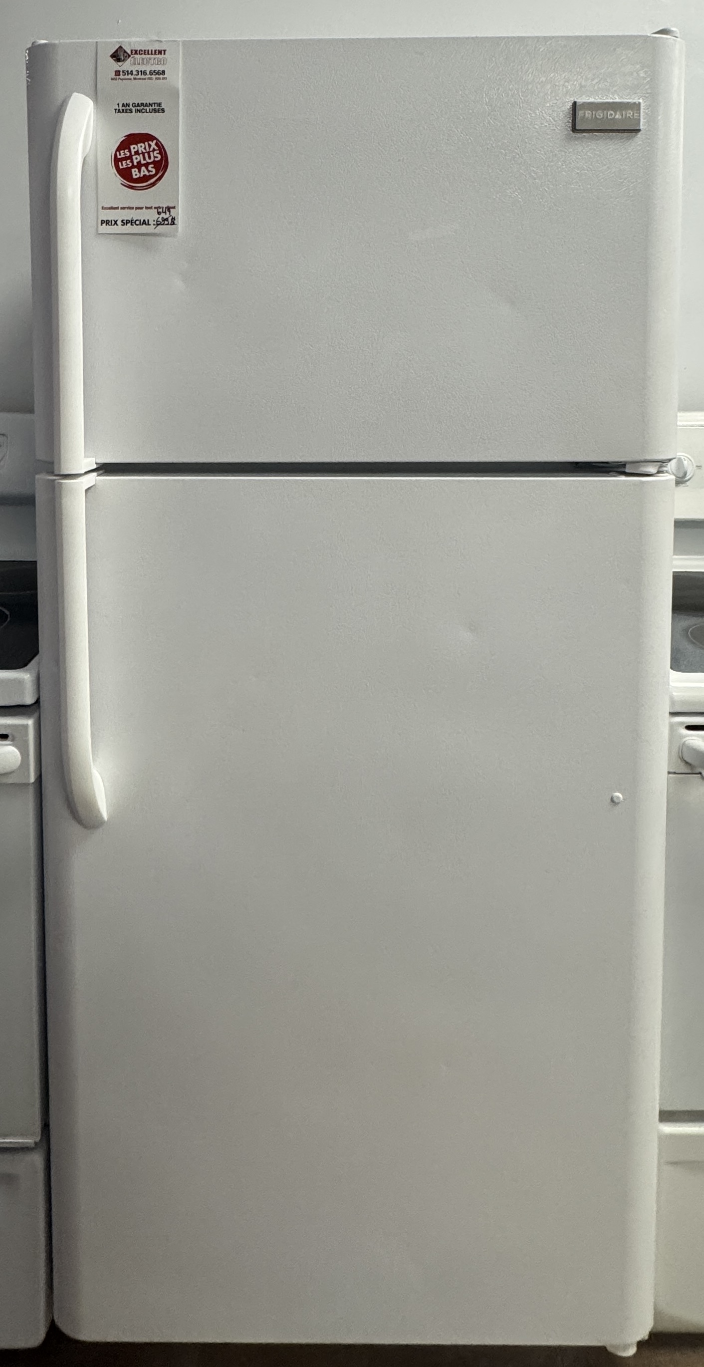 Frigidaire - 30'' Refrigerator - White - Standard - Refurbished - 10022
