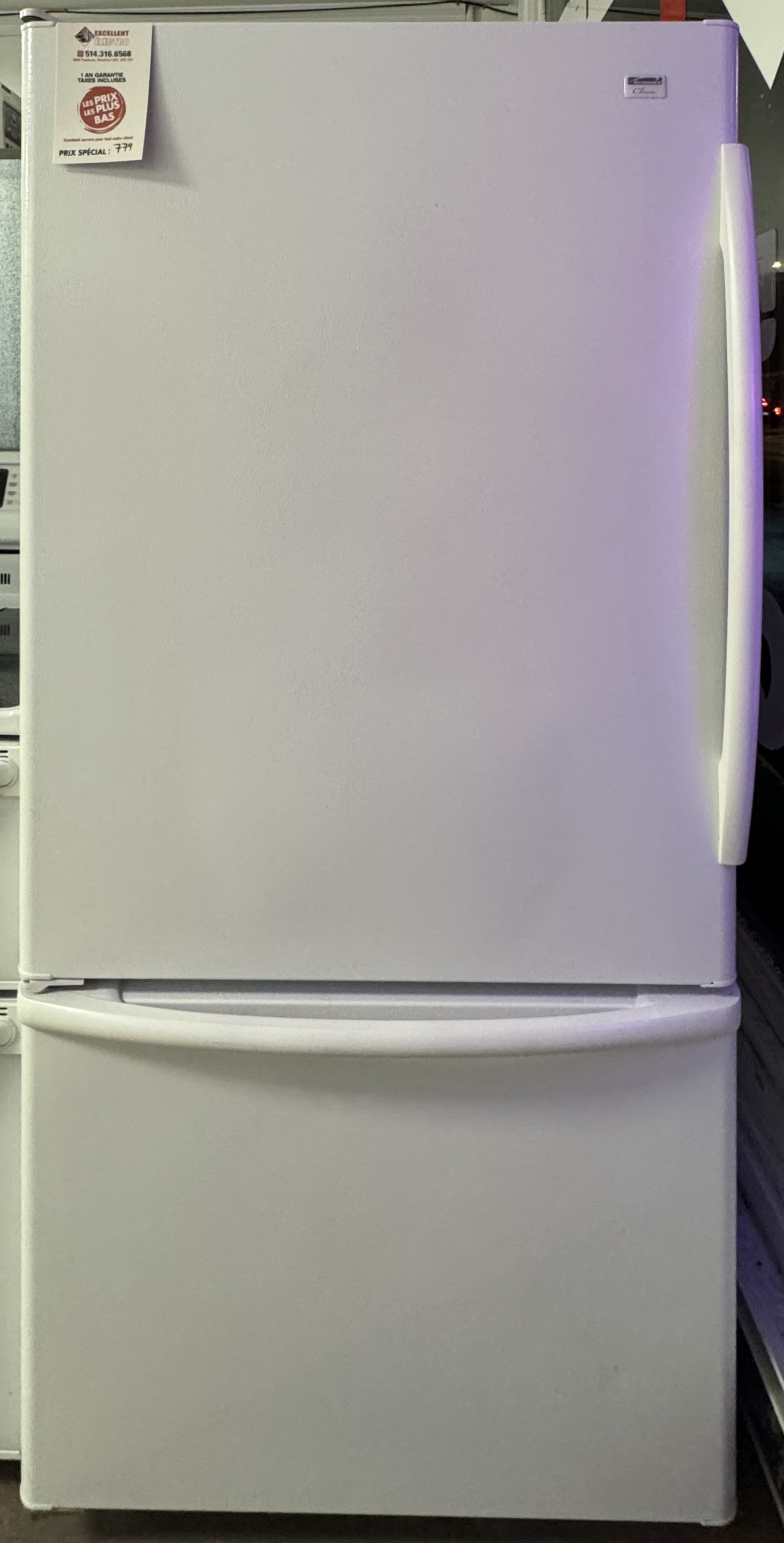 Kenmore - 30'' Refrigerator - White - Bottom Freezer - Refurbished - 10023